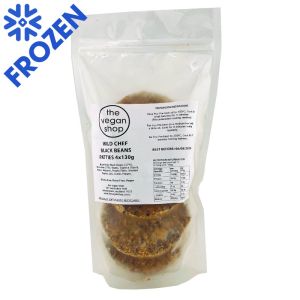 Wild Chef Black Bean Patties - 4 x 130g