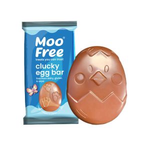 Moo Free Dairy-Free & Vegan Chocolate Clucky Egg Bar