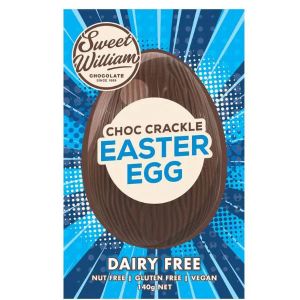 Sweet William Rice Crackle Dairy-free Choc Easter Egg