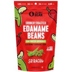 The Only Bean - SRIRACHA Crunchy Roasted Edamame Beans