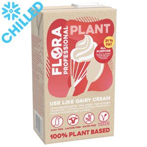Flora Thickened Plant-Based Whipping Cream 1L