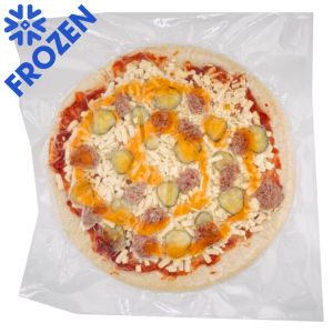 Vegan Gluten-Less Cheeseburger Pizza