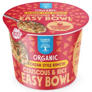 Chantal Organics Korean Style Kimchi Couscous & Rice Easy Bowl