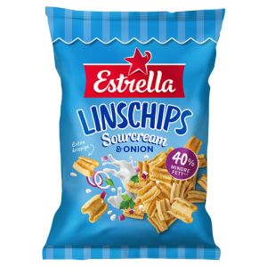 Estrella Lentil Chips Vegan Sour Cream & Onion