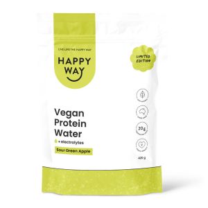 Happy Way Vegan Protein Water - Sour Green Apple