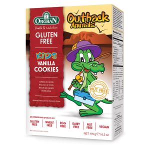 Orgran Outback Animals Vanilla Cookies