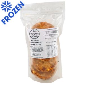 Wild Chef Veggie Burger Patties - 4 x 130g