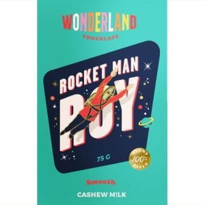 Wonderland Rocket Man Roy - Smooth Cashew Milk Chocolate