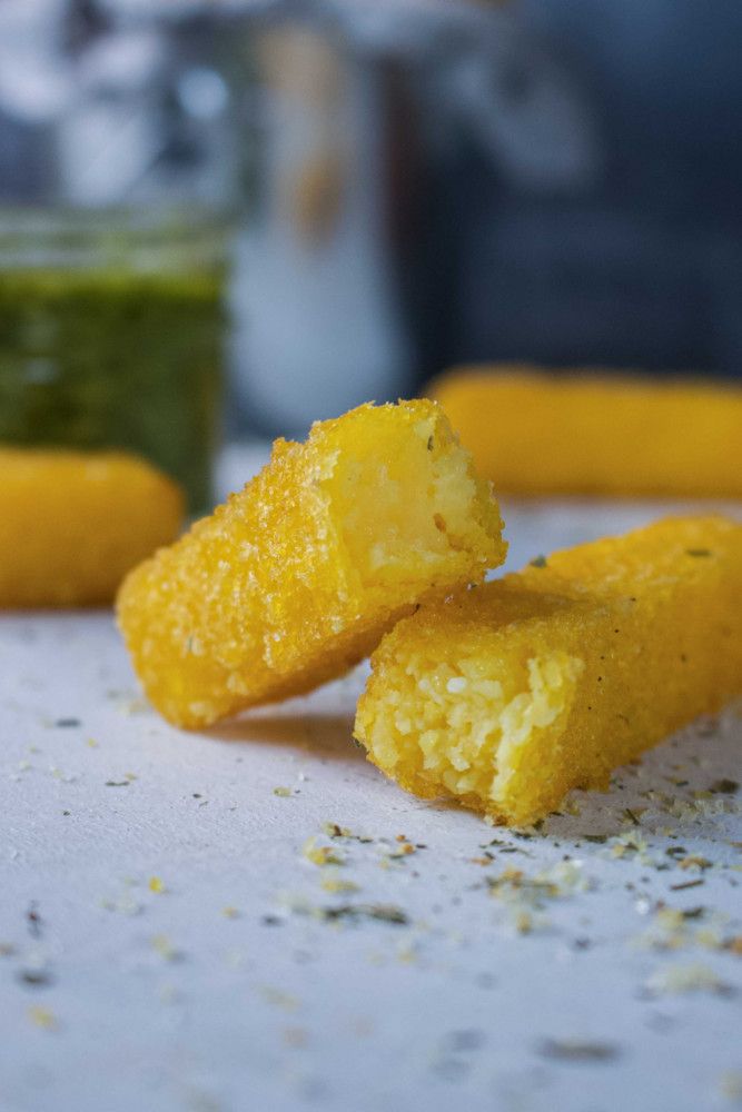 Rosemary Polenta Polenta Sticks Baked Polenta Al Forno With
