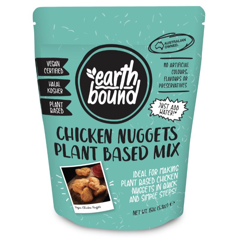 Earth Bound PlantBased Chicken Nuggets Mix The Vegan Shop LTD.